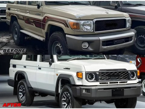 Toyota Land Cruiser 70 Комплект рестайлінгу на 2024 рік