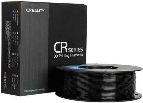 TPU-пластик Creality Filament для 3D принтера 1.75 мм 1 кг Чорний твердість 95A