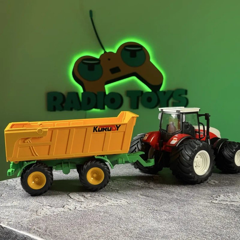 Трактор на радіокеруванні New Holland. Трактор на пульті — фото 2