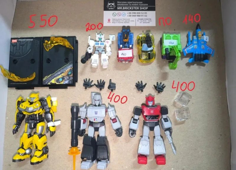 Трансформер робот Hasbro Transformers фигурки Монсуно  Blokees Бамблби Оптимус Прайм Шоквейв машинки Гримлок  Десептикон Фракшер динобот Стрейф тобот — фото 2