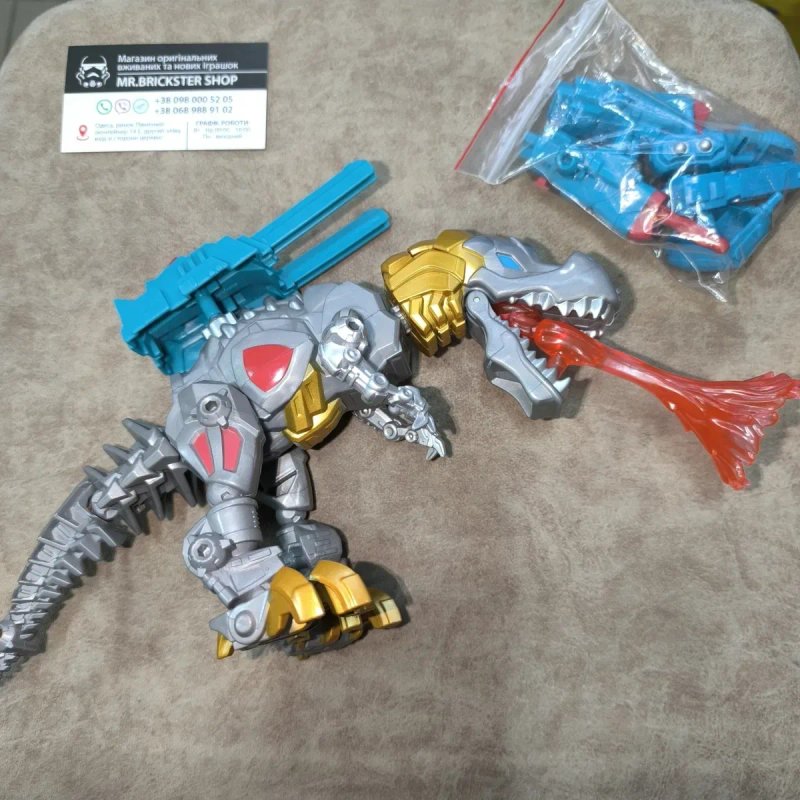 Трансформер робот Hasbro Transformers фигурки Монсуно  Blokees Бамблби Оптимус Прайм Шоквейв машинки Гримлок  Десептикон Фракшер динобот Стрейф тобот — фото 4