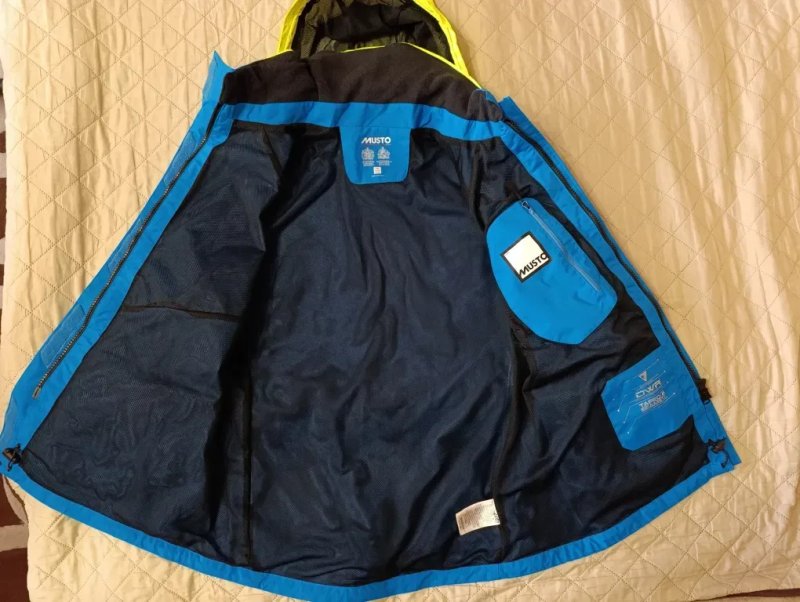 Трекинговая непромокаемая куртка для парусного спорта Musto Br1 EUR42 — фото 6