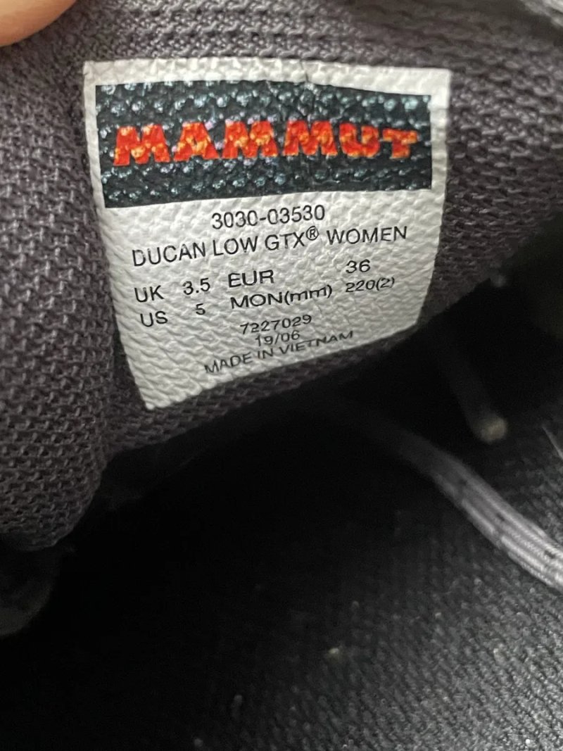 Трекінгові кросівки Mammut Ducan Low GTX (36 розмір) — фото 6