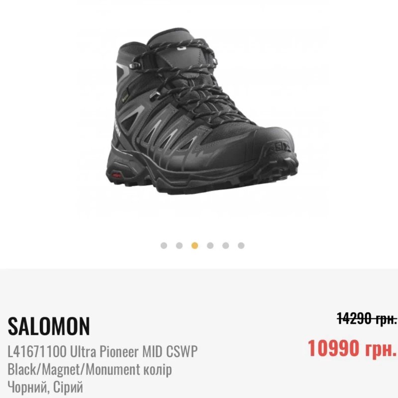 Трекинговые ботинки Salomon X Ultra Pioneer Mid Gore-Tex — фото 2