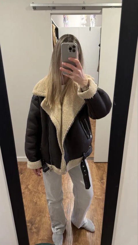 Трендова дублянка під zara