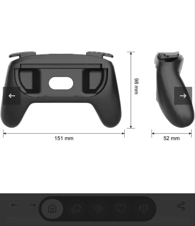 Тримачі-ручки ( гріпси)для контролерів Joy-Con консолі Nintendo Swich 2 — фото 7