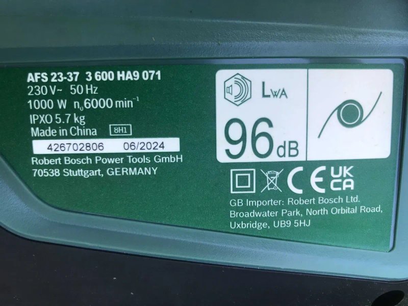 Тример електричний Bosch AFS 23-37 /1000 Вт./ 1,3 к.с/ ширина різання 23-37 см//з ножем, волосінню та ременем — фото 6