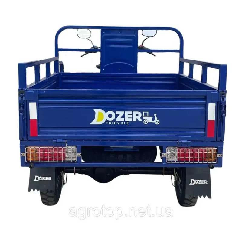 Трицикл  Бензиновий DOZER Model 200 вантажний с доставкою додому — фото 4