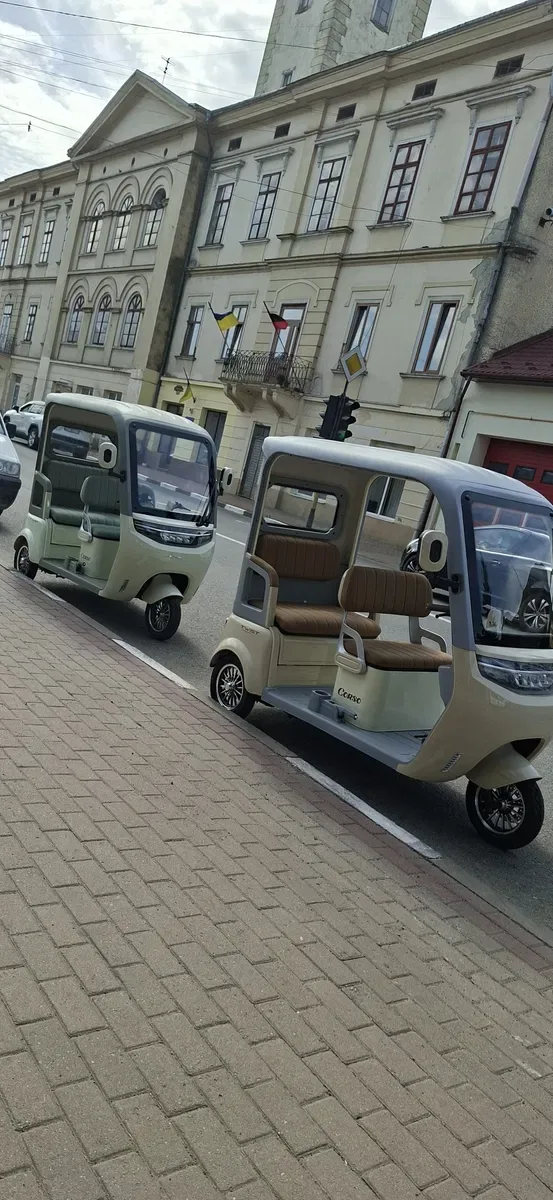 Трицикл з дашком Corso «TWIST» 1500W,72V 30Ah літій-залізо-фосфатний, — фото 4
