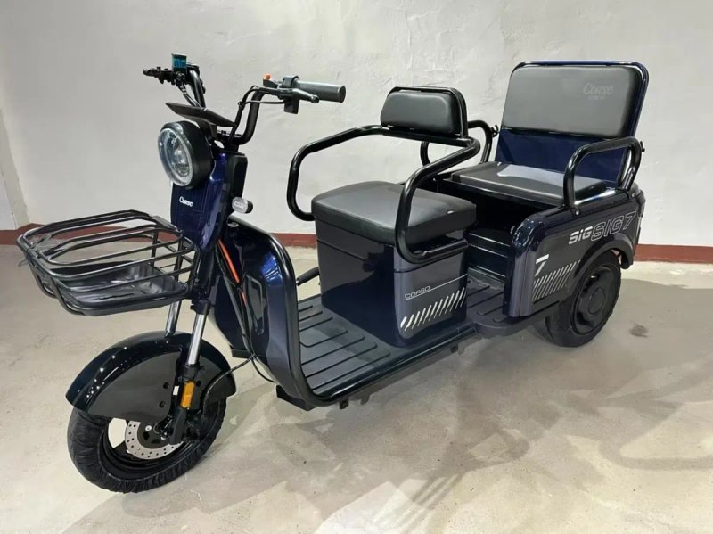 Трицикол CORCO SIG-7 SG Двигун 1200W 72/23АН ДОСТАВКА, ДО ВАС ДОДОМУ — фото 3
