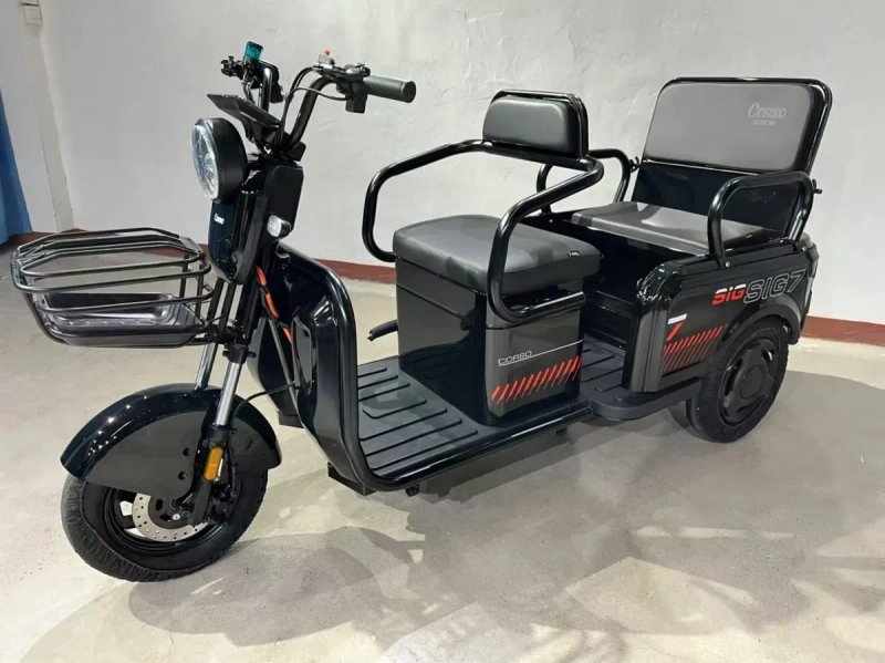 Трицикол CORCO SIG-7 SG Двигун 1200W 72/23АН ДОСТАВКА, ДО ВАС ДОДОМУ — фото 4