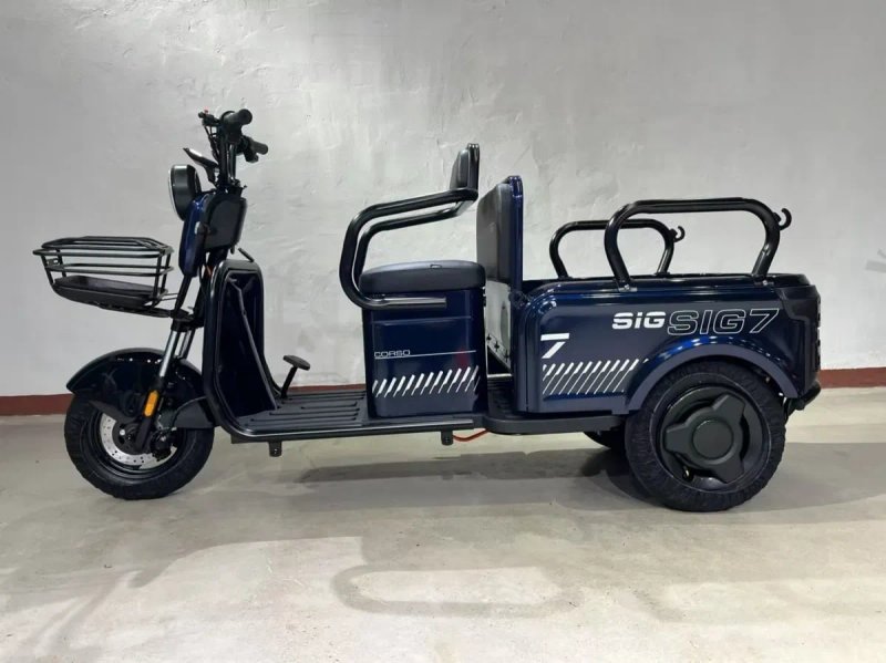 Трицикол CORCO SIG-7 SG Двигун 1200W 72/23АН ДОСТАВКА, ДО ВАС ДОДОМУ — фото 6
