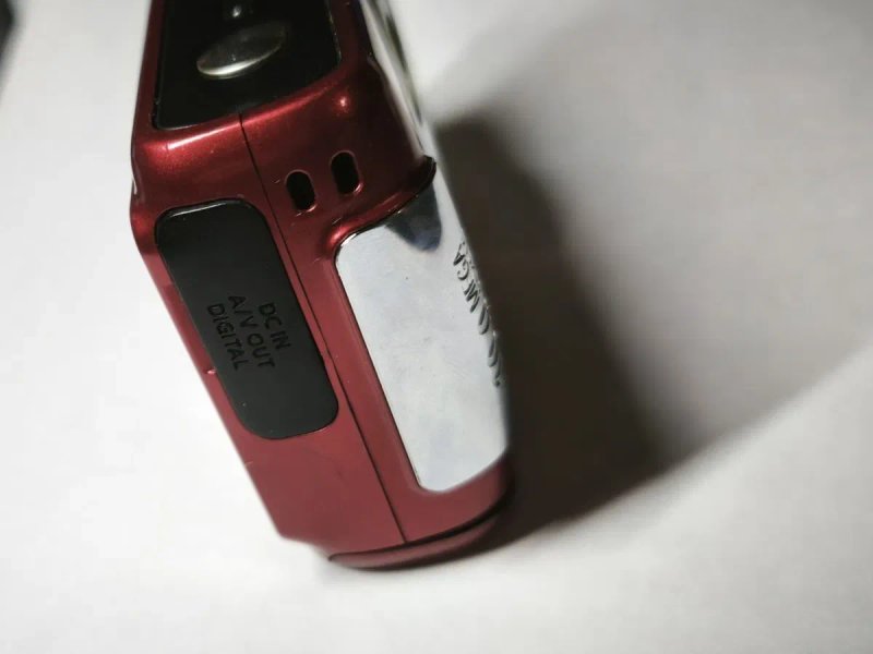 Цифровий фотоапарат Canon PowerShot A480 (Червоний / Red) — Винтажна Y2K цифра / Digicam — фото 5