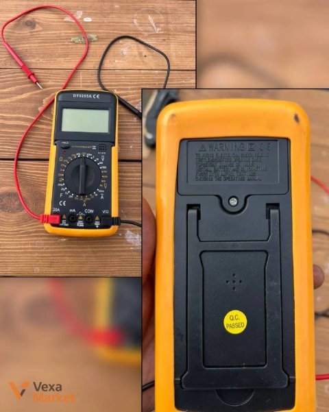 Цифровий мультиметр DT9205A зі щупами