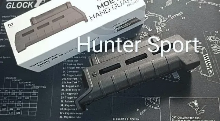 Цівка Magpul USA MOE Hand Guard для АК-74 АКМ, цевье Оригінал MAG620 — фото 2