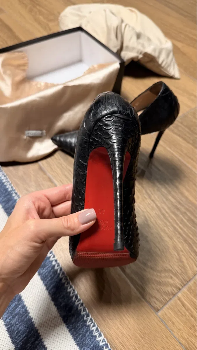 Туфлі човники Poletto шпилька (не louboutin) — фото 3