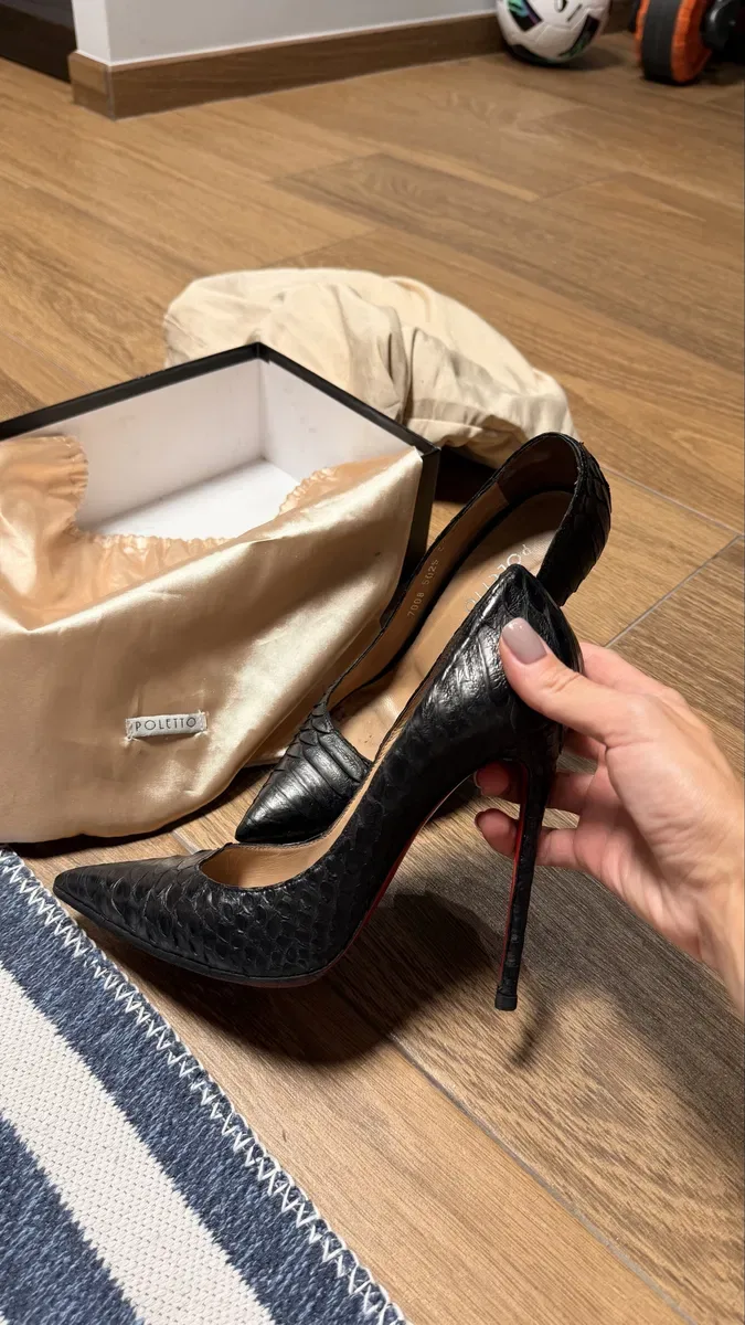 Туфлі човники Poletto шпилька (не louboutin) — фото 7