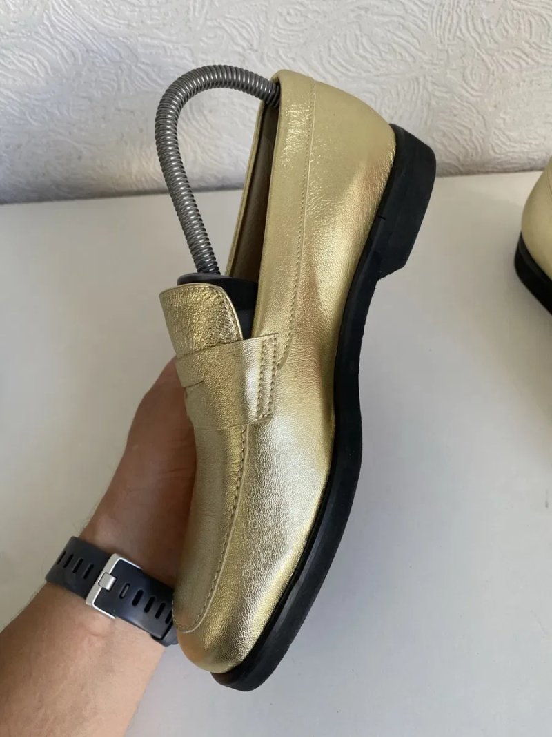 Туфли доферы кожаные Navyboot Оригинал Размер 37 - 24 см — фото 4