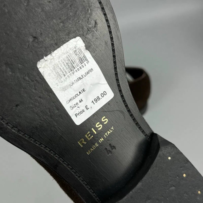 Туфли Reiss Tassle Loafer италия ботинки взуття черевики лоферы туфлі обувь черевики замша замшеві шкіра мокасіни макасины — фото 7