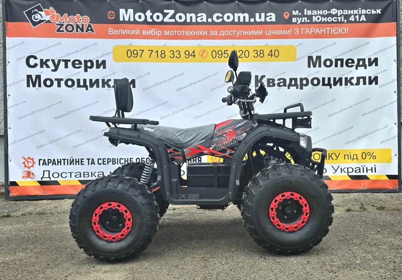 Tundra E-NV 1500W 60V 20Ah | Посилена Рама | Електроквадроцикл — фото 4