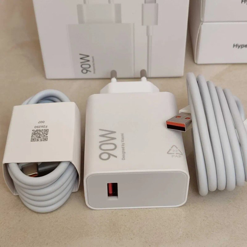 Турбо Зарядка Xiaomi 90W + кабель 6А MDY-15-EK Оригінал! ксіомі, сяомі — фото 2