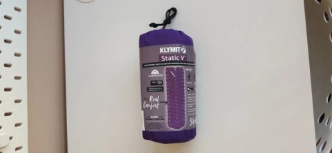Туристичний надувний каремат Klymit Static V США