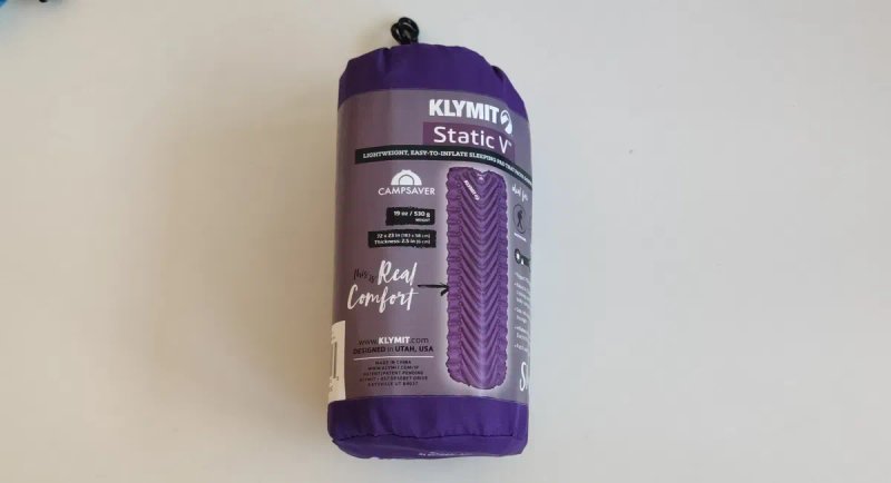 Туристичний надувний каремат Klymit Static V  США — фото 4