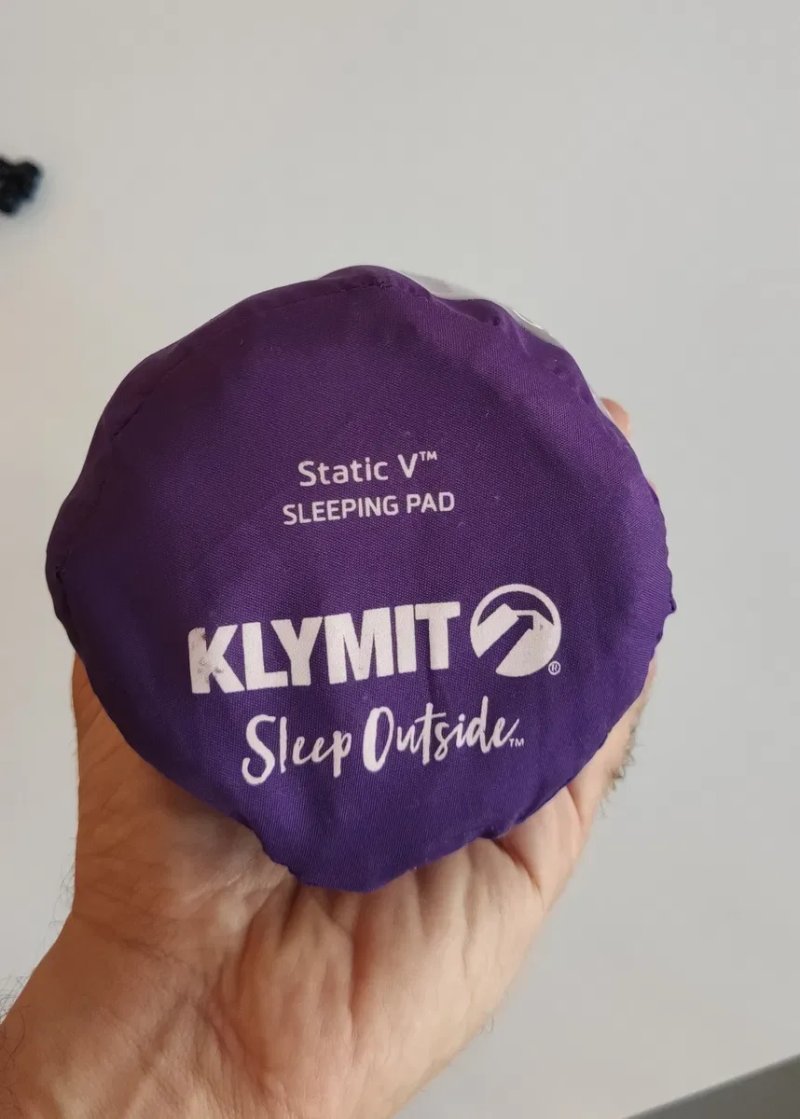 Туристичний надувний каремат Klymit Static V  США — фото 6