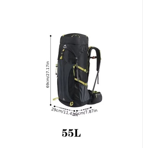 Туристичний рюкзак Naturhike 55л.Оригінал