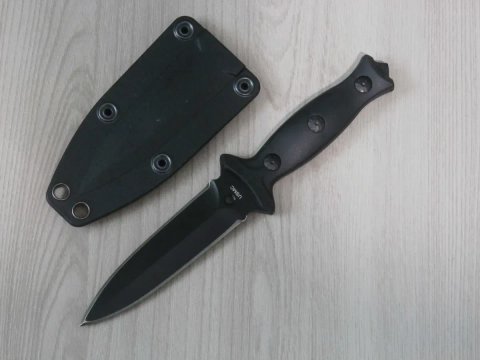 Туристиний мисливський ніж,тактичний Кинджал USMC Морської Піхоти США 18см.,в пластикових ножнах