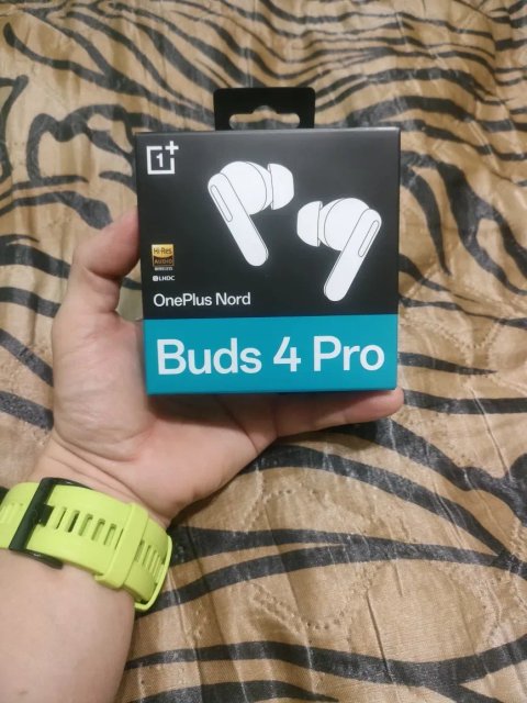TWS наушники OnePlus Nord buds 4 Pro. Black. Глобальная версия,LHDC.55db.6 микрофонов,ИИ +Подарок.