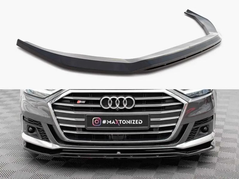 Тюнинг обвес Audi A8 D5 S-line (18-21) сплиттер губа пороги диффузор — фото 2