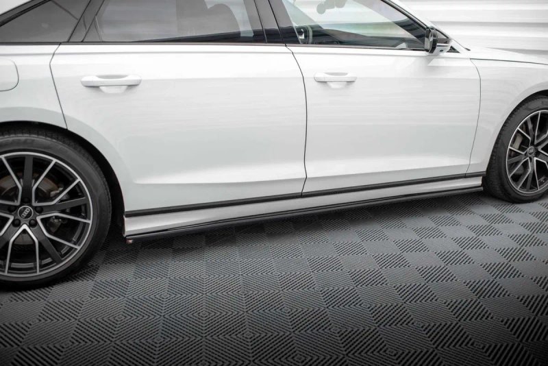 Тюнинг обвес Audi A8 D5 S-line (18-21) сплиттер губа пороги диффузор — фото 7