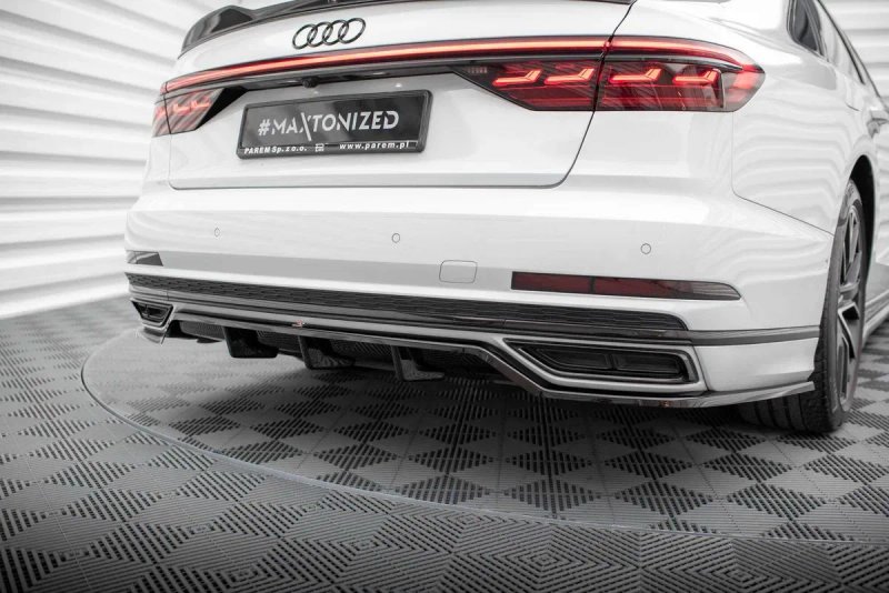 Тюнинг обвес Audi A8 D5 S-line (18-21) сплиттер губа пороги диффузор — фото 8