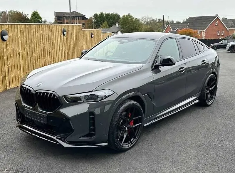 Тюнинг обвес BMW X6 G06 (2023+) сплиттер губа пороги диффузор спойлер — фото 2