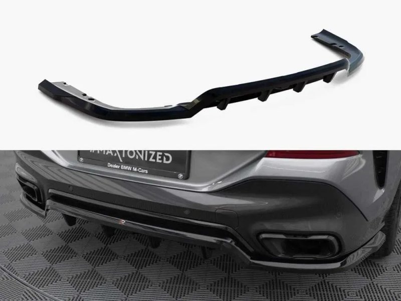 Тюнинг обвес BMW X6 G06 (2023+) сплиттер губа пороги диффузор спойлер — фото 7