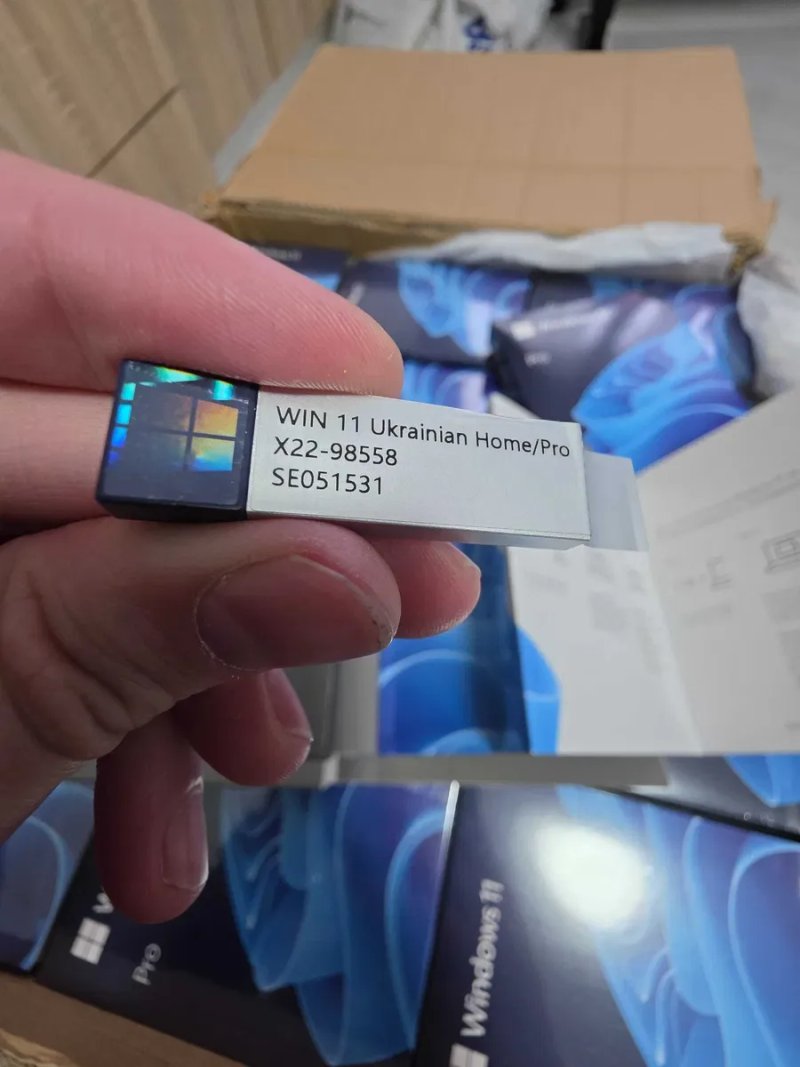 • UA Windows 11 Pro • УКР Виндовс 11 Про BOX Боксова Коробка Лицензия — фото 4
