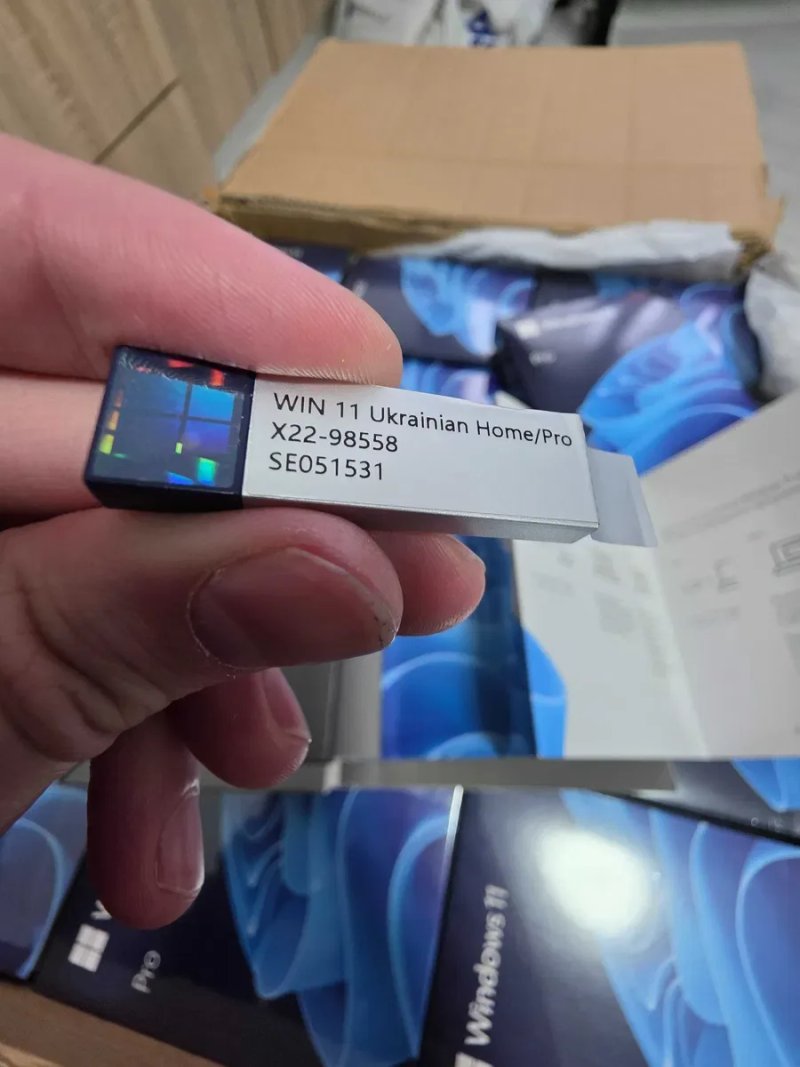 • UA Windows 11 Pro • УКР Виндовс 11 Про BOX Боксова Коробка Лицензия — фото 5
