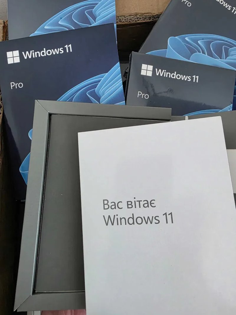 •UA• Windows 11 Pro USB BOX Коробка Віндовс 11 Про • Ключ Виндовс 11 — фото 2