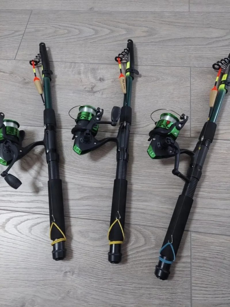 Удочки спінінги Rumpol Strong 2.1м з катушкою та повною оснасткою — фото 2
