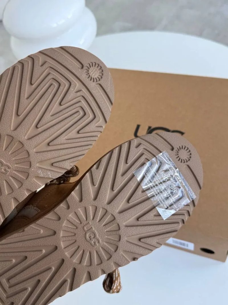 Ugg Lowmel Chestnut трендові жіночі уггі ловмел на овчині теплі зимові — фото 8