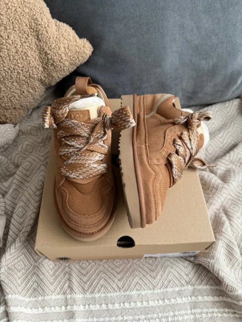 UGG Lowmel Chestnut жіночі угг уггі угги ловмел коричневі на овчині теплі зимові