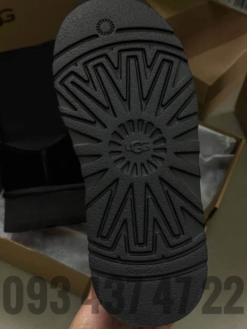 Ugg Уггі classic dipper жіночі ugg на платформі Угги classic dipper — фото 6