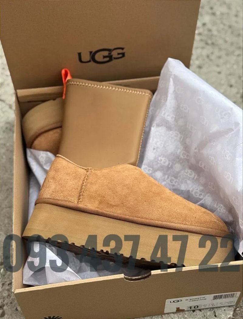 Ugg Уггі classic dipper жіночі ugg на платформі Угги classic dipper — фото 7