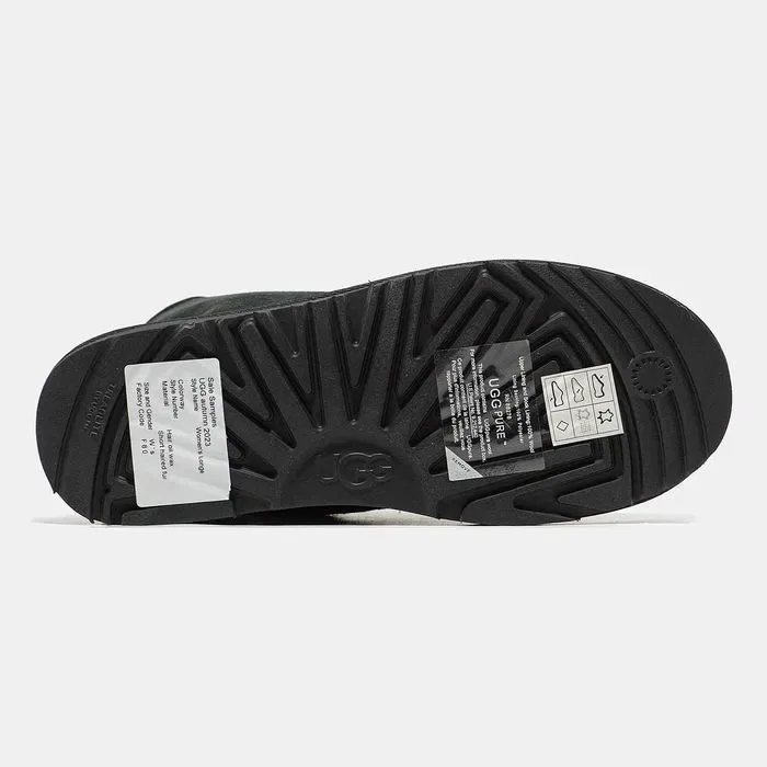 Уггі 36-45 UGG Neumel Black Suede premium угги чоловічі жіночі натуральні матеріали — фото 2