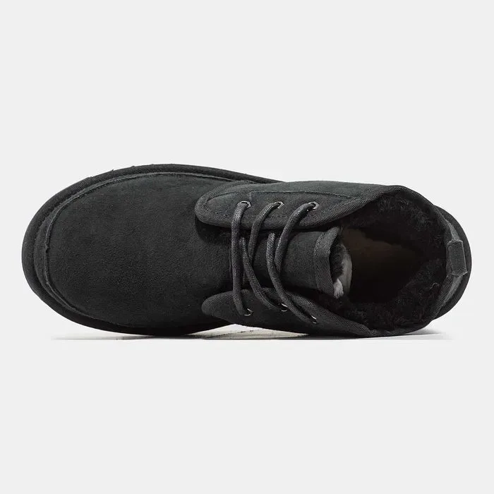 Уггі 36-45 UGG Neumel Black Suede premium угги чоловічі жіночі натуральні матеріали — фото 4