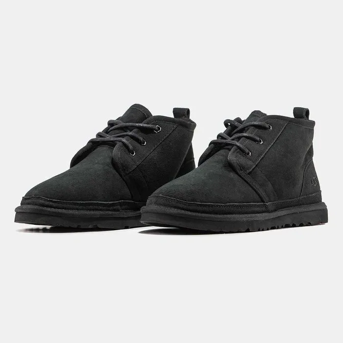 Уггі 36-45 UGG Neumel Black Suede premium угги чоловічі жіночі натуральні матеріали — фото 6