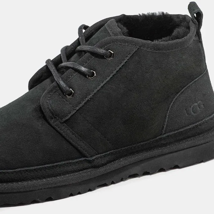 Уггі 36-45 UGG Neumel Black Suede premium угги чоловічі жіночі натуральні матеріали — фото 7