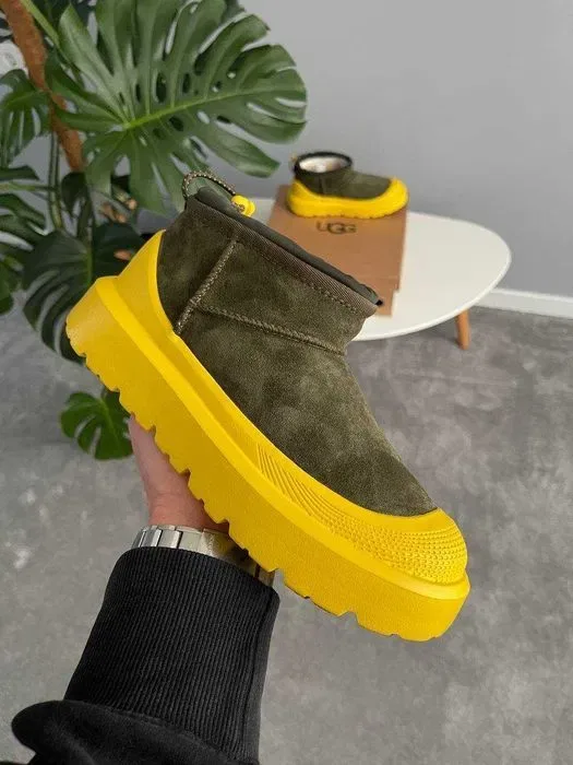 Уггі UGG CI Ultra Mini Weather Hybrid Khaki Yellow premium — фото 2