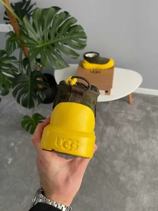 Уггі UGG CI Ultra Mini Weather Hybrid Khaki Yellow premium — фото 3
